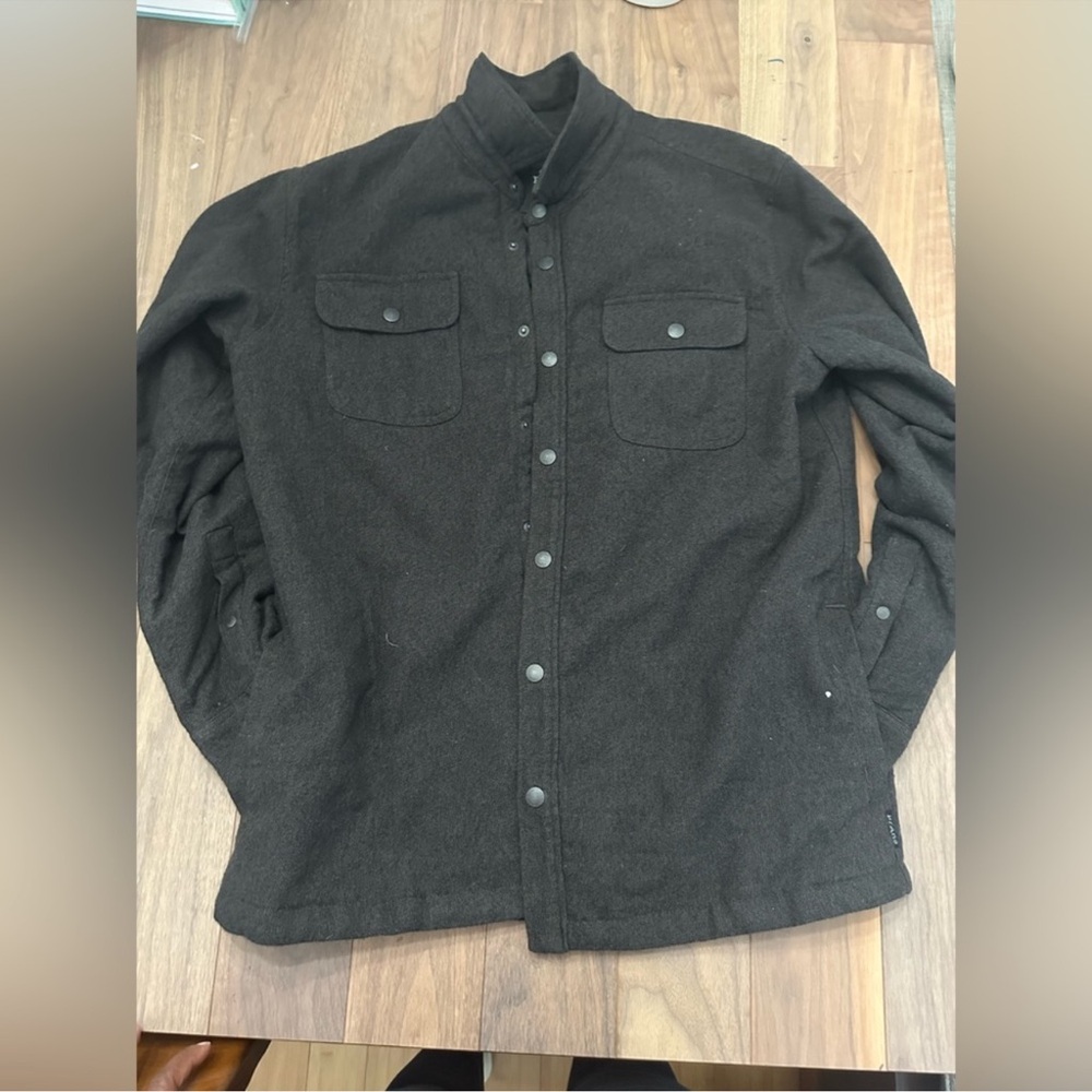 Prana Men's Dark Brown Shirt Jacket